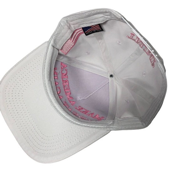 Donald Trump OFFICIAL Never Surrender..Hat..MAGA..Make America Great Again..Pink - Picture 8 of 8